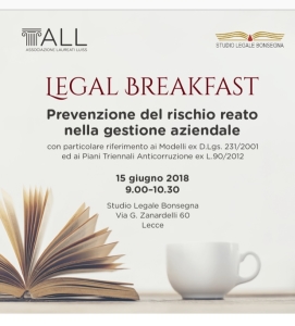 LEGAL BREAKFAST LUISS